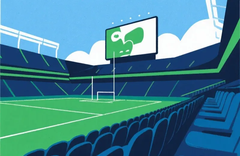 球场大屏幕示意图